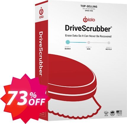 iolo DriveScrubber Coupon code 73% discount 