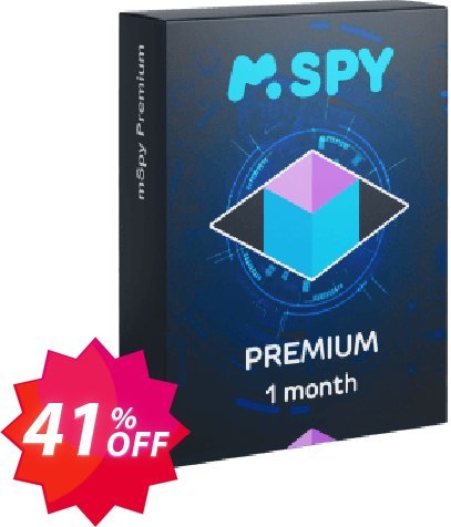 mSpy for Phone Premium, Monthly Subscription  Coupon code 41% discount 