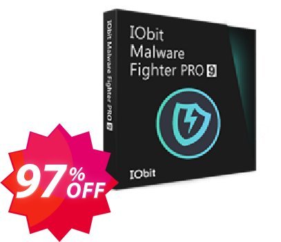 IObit Malware Fighter 9 PRO, 3 PCs  Coupon code 97% discount 