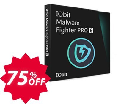 IObit Malware Fighter 11 PRO with Gift Pack Coupon code 75% discount 