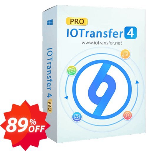 IOTransfer 4 Lifetime Coupon code 89% discount 