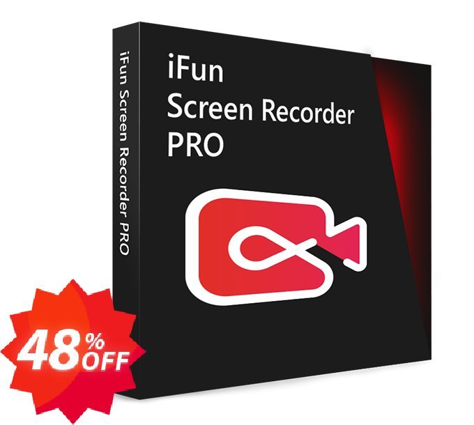 iFun Screen Recorder Pro, Monthly Plan  Coupon code 48% discount 