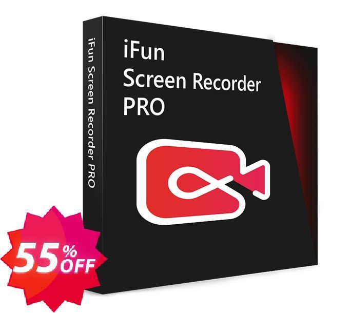 iFun Screen Recorder Pro Lifetime Plan Coupon code 55% discount 