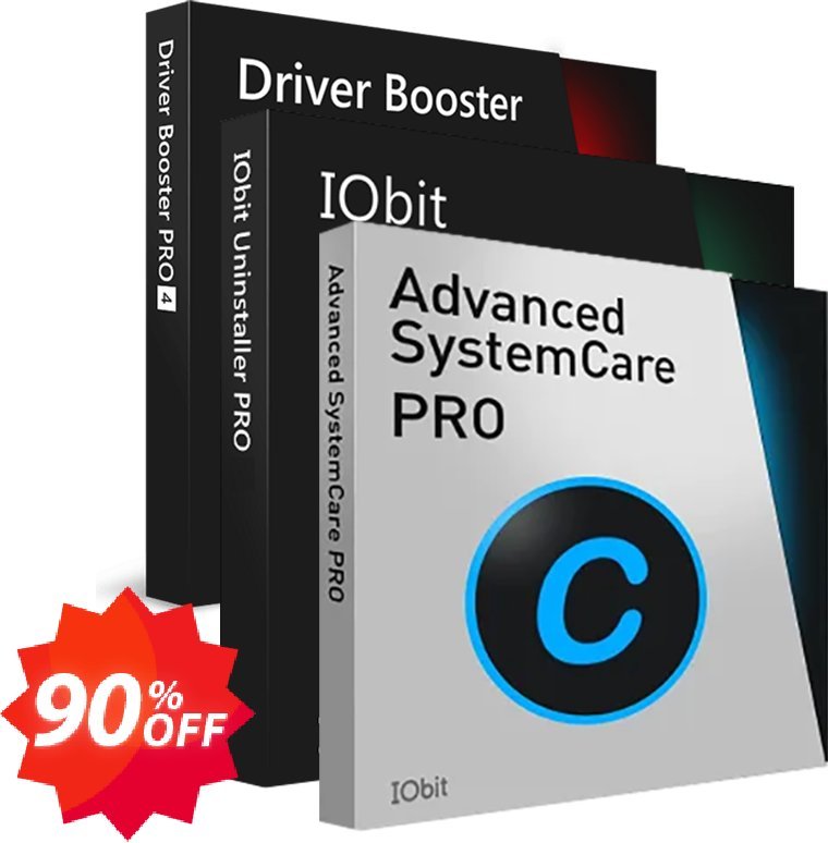 2024 IObit Best Selling Pack & 4 Free Gifts Coupon code 90% discount 