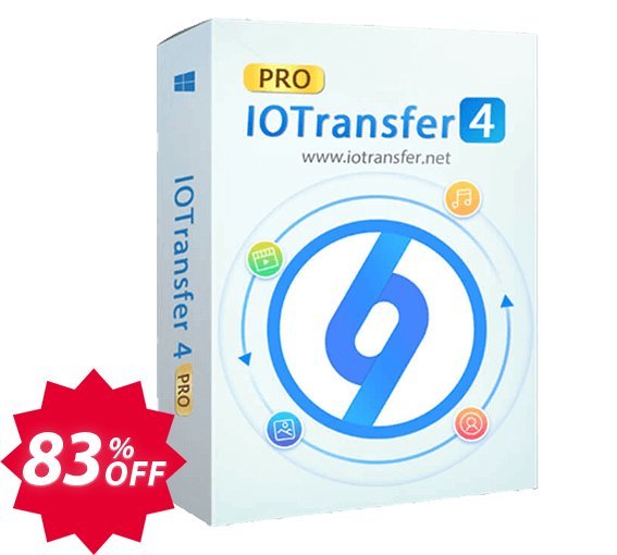 IOTransfer 4, 3 PCs  Coupon code 83% discount 