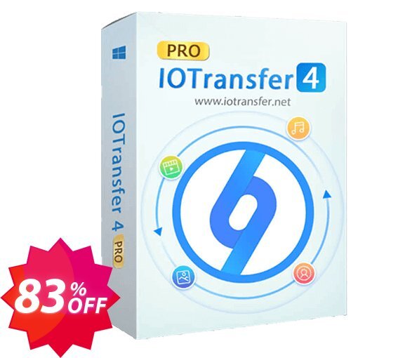 IOTransfer 4, 3 PCs  Coupon code 83% discount 