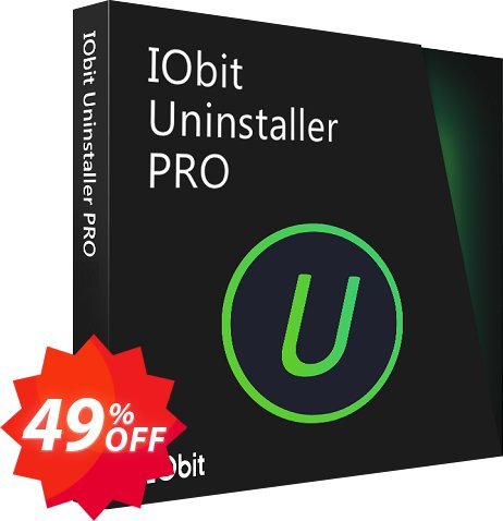 IObit Uninstaller 13 PRO, 1 PCs Exclusive price Coupon code 49% discount 