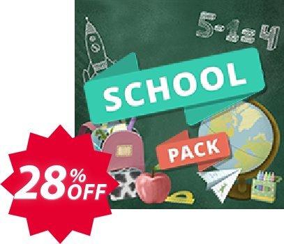 Movavi effect School Pack Coupon code 28% discount 