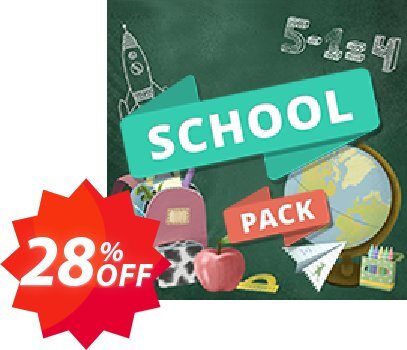 Movavi effect School Pack Coupon code 28% discount 