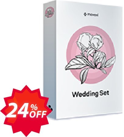 Movavi effect: Wedding Set Coupon code 24% discount 