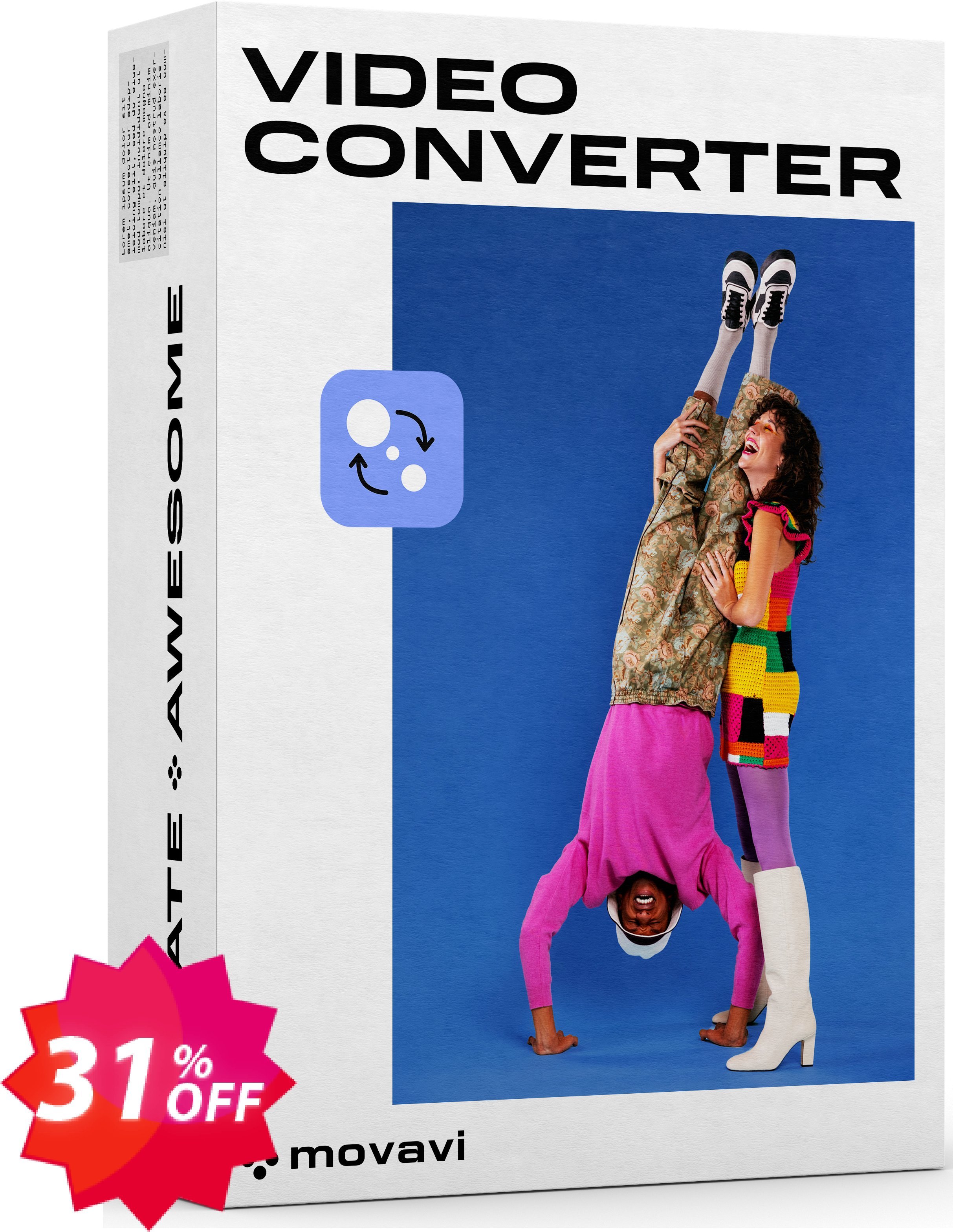 Movavi Video Converter Premium for MAC Business, Yearly  Coupon code 31% discount 