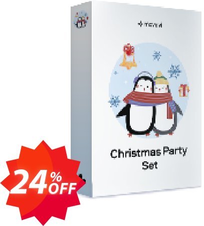 Movavi effect: Christmas Party Set Coupon code 24% discount 
