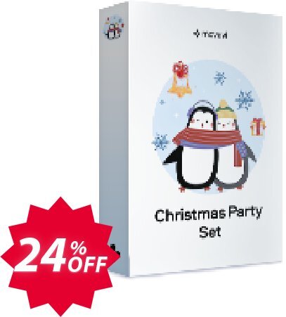 Movavi effect: Christmas Party Set Coupon code 24% discount 