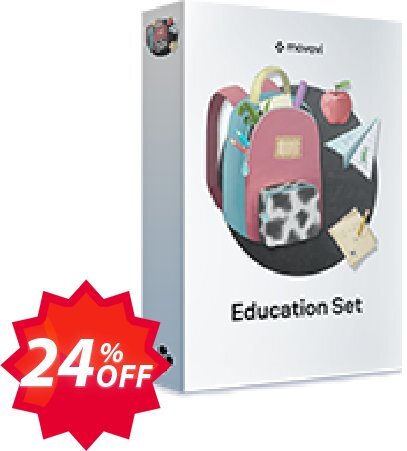 Movavi effect: Education Set Coupon code 24% discount 