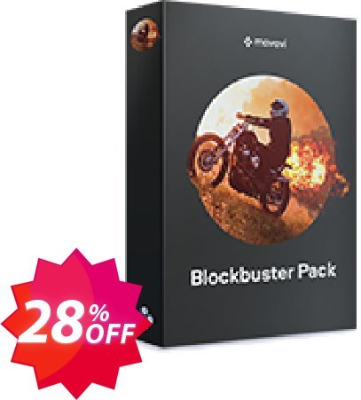 Movavi effect Blockbuster Pack Coupon code 28% discount 