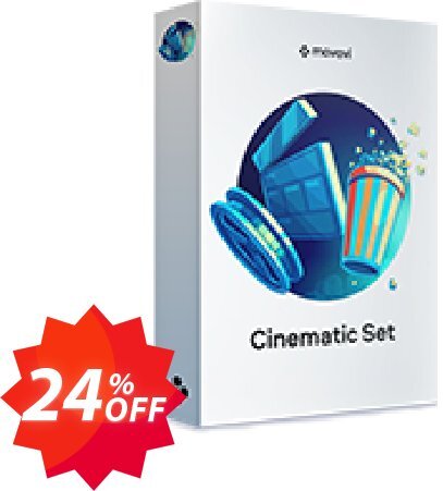 Movavi effect: Cinematic Set Coupon code 24% discount 