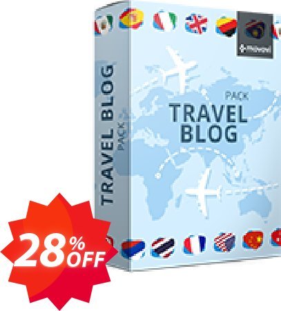 Movavi effect Travel blog Pack Coupon code 28% discount 
