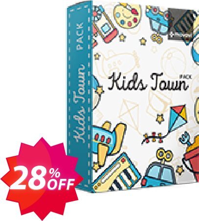 Movavi Effect Kids Town Pack Coupon code 28% discount 