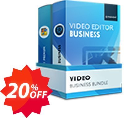 Video Bundle Business: Video Editor Business + Video Converter Premium Coupon code 20% discount 