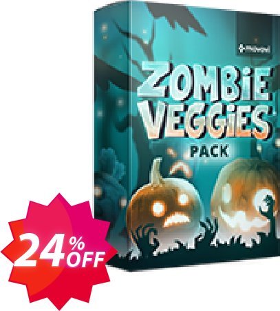Movavi effect Zombie Veggies Pack Coupon code 24% discount 