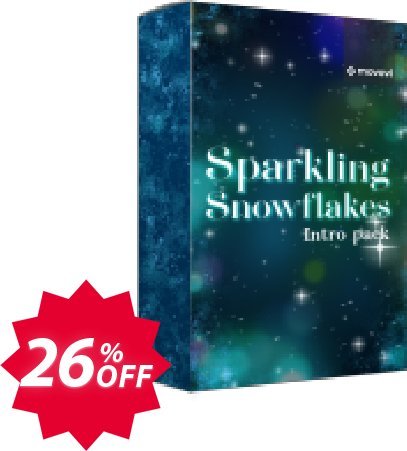 Movvi effect: Sparkling Snowflakes Intro Pack personal Coupon code 26% discount 