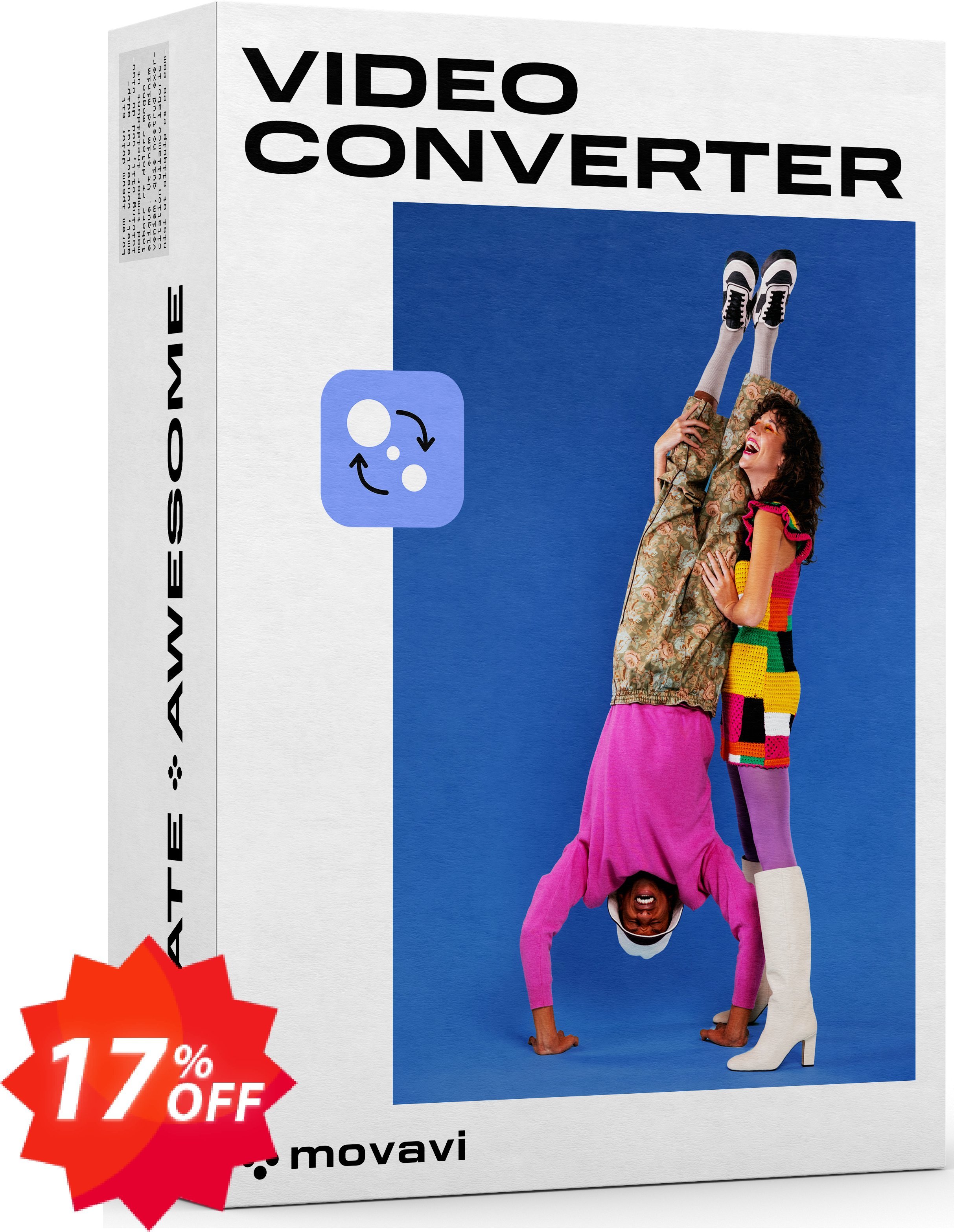 Movavi Video Converter for MAC Coupon code 17% discount 