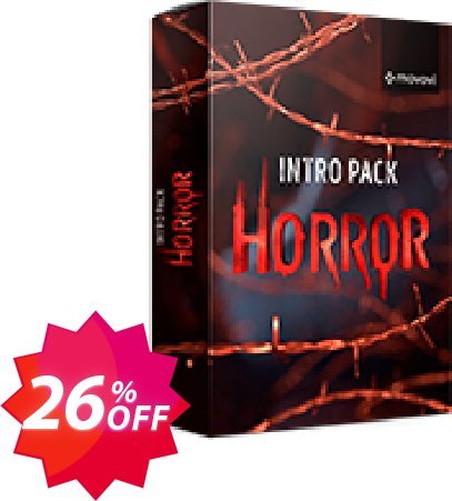 Movavi effect: Horror Intro Pack Coupon code 26% discount 