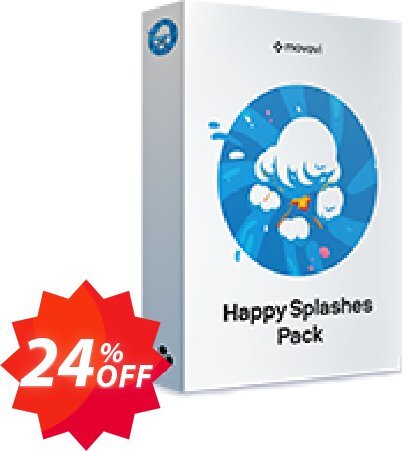 Movavi effect: Happy Splashes Pack Coupon code 24% discount 