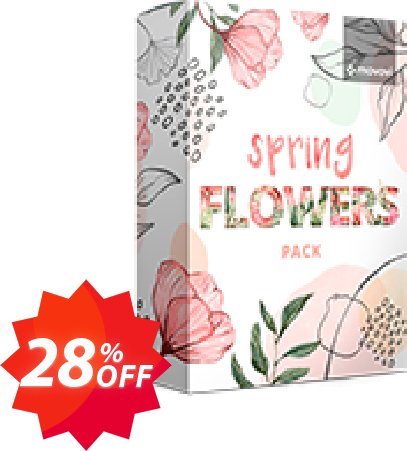 Movavi effect: Spring Flowers Pack Coupon code 28% discount 