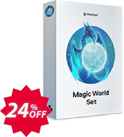 Movavi effect: Magic World Set Coupon code 24% discount 