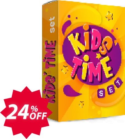 Movavi effect: Kids' Time Set Coupon code 24% discount 