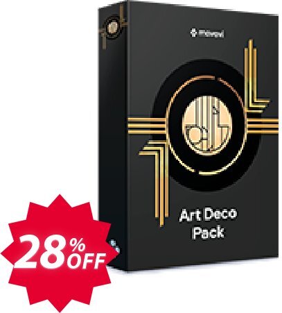 Movavi effect: Art Deco Pack Coupon code 28% discount 