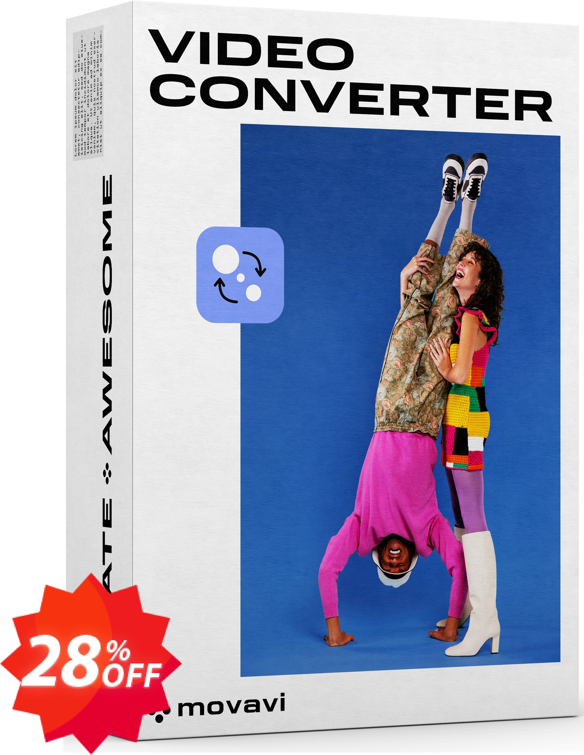 Movavi Video Converter Premium for MAC, Monthly  Coupon code 28% discount 