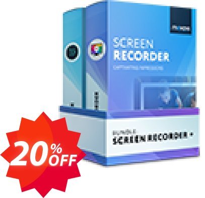 Business Bundle MAC: Screen Recorder + Video Editor Coupon code 20% discount 