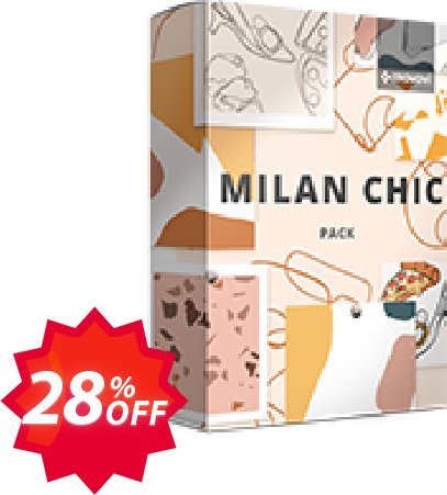 Movavi effect: Milan Chic Pack Coupon code 28% discount 
