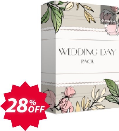 Movavi effect: Wedding Day Pack Coupon code 28% discount 