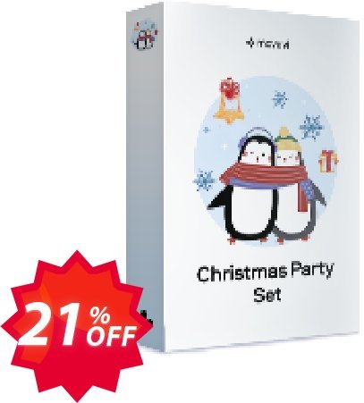 Movavi effect: Christmas Party Set, Commercial  Coupon code 21% discount 