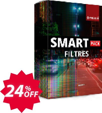 Movavi effect: Smart Filters Pack Coupon code 24% discount 