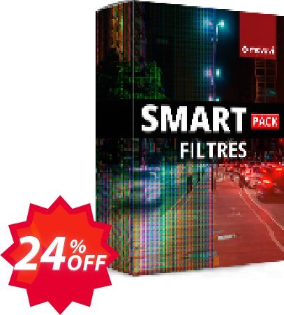 Movavi effect: Smart Filters Pack Coupon code 24% discount 