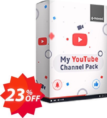 Movavi effect: My YouTube Channel Pack, Commercial  Coupon code 23% discount 