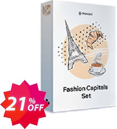 Movavi Effect: Fashion Capitals Set, Commercial  Coupon code 21% discount 