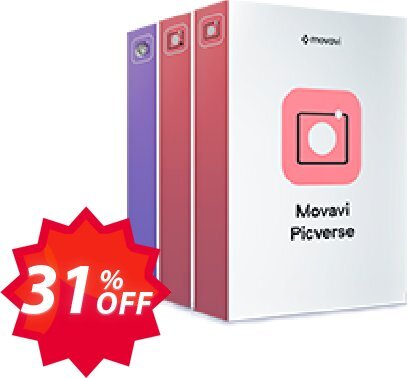 Movavi Bundle: Photo Editor + Slideshow Maker + Photo Manager Coupon code 31% discount 