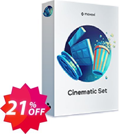 Movavi effect: Cinematic Set, Commercial  Coupon code 21% discount 