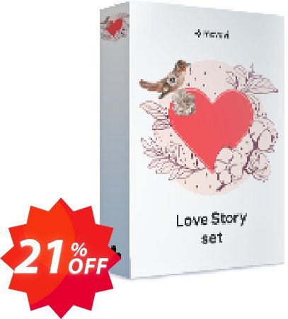 Movavi Effect: Love Story Set, Commercial  Coupon code 21% discount 