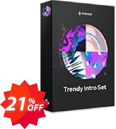 Movavi effect: Trendy Intro Set, Commercial  Coupon code 21% discount 