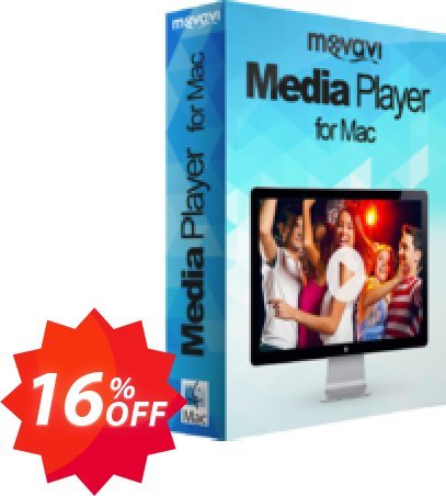 Movavi Media Player for MAC Coupon code 16% discount 
