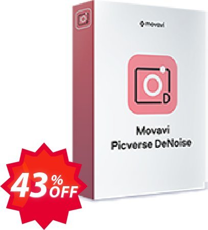 Movavi Photo DeNoise Coupon code 43% discount 
