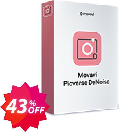 Movavi Photo DeNoise Coupon code 43% discount 