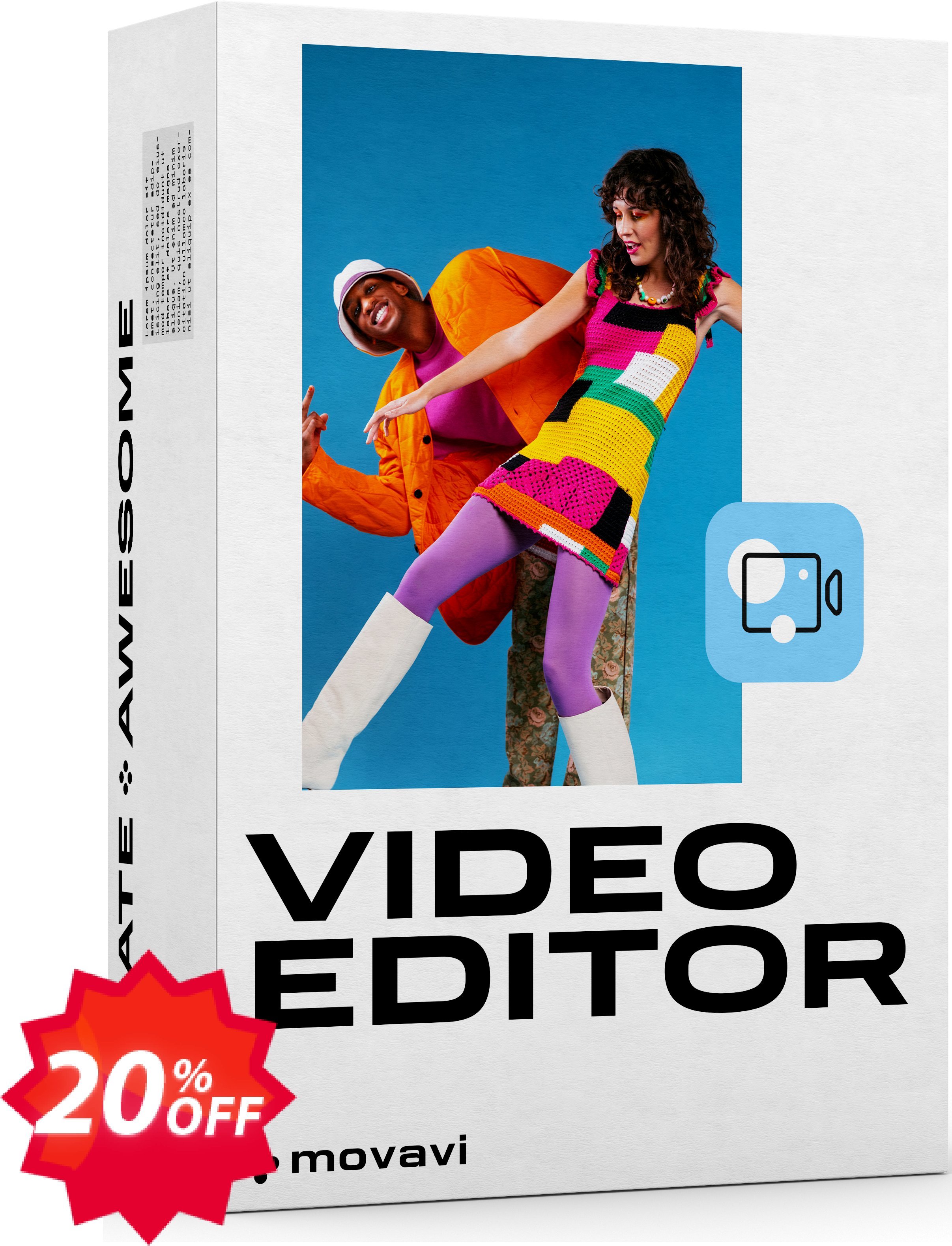 Movavi 360 Video Editor Business Coupon code 20% discount 