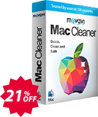 Movavi MAC Cleaner, Business Plan  Coupon code 21% discount 
